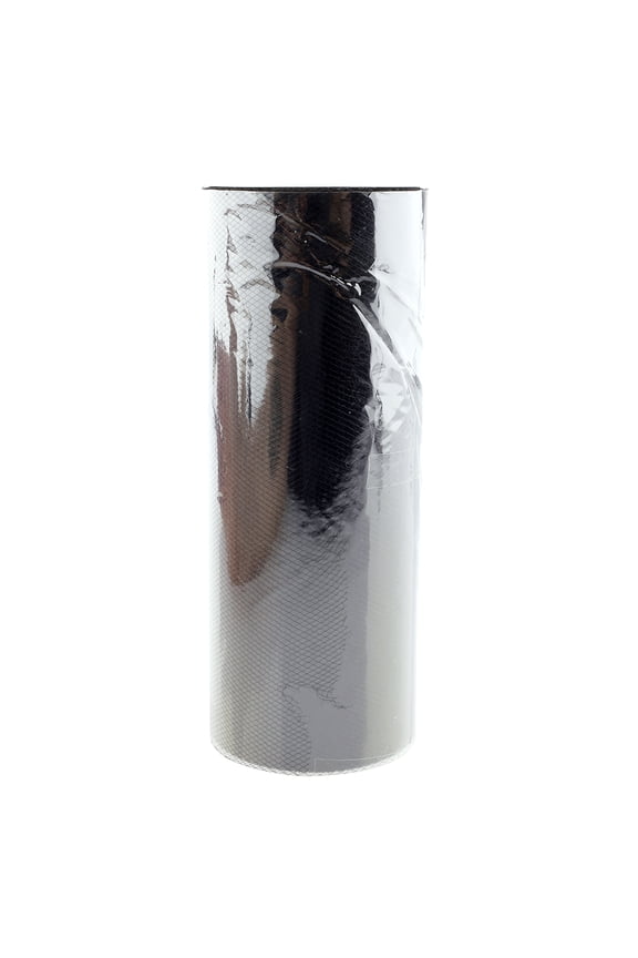 Fuzhou 6" Black Matte Tulle, 25 Yards, 1 Each