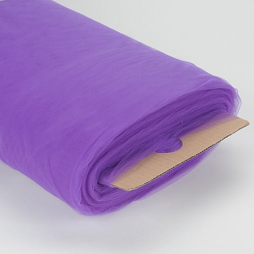 Fuzhou 6" Purple Matte Tulle, 31 Yards, 1 Each