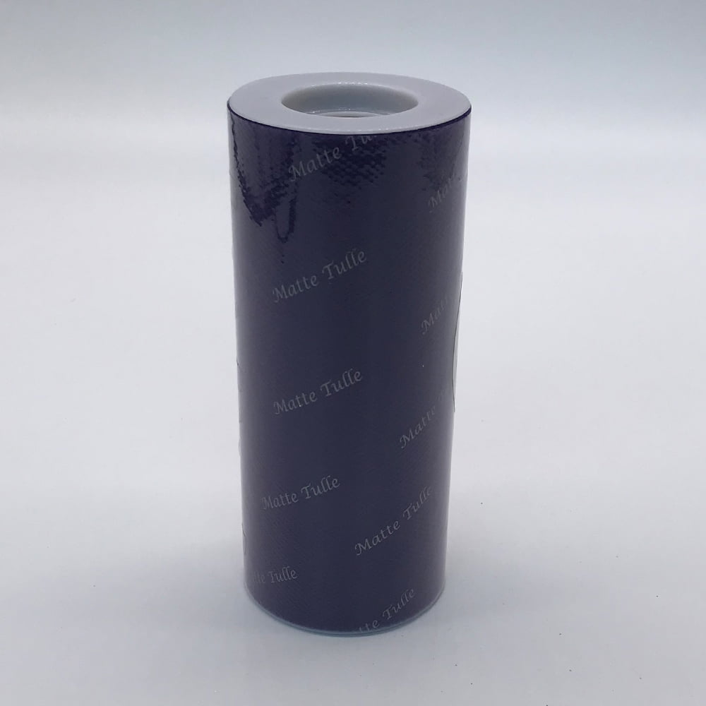 Fuzhou 6"x25 Yd Matte Tulle-Purple