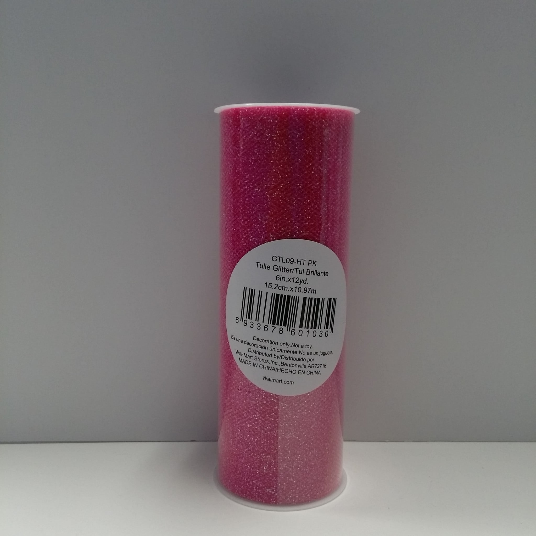 Threadart Tulle Bolt - 54 by 20 Yards (60 ft) Fabric for Wedding and  Decoration - Hot Pink