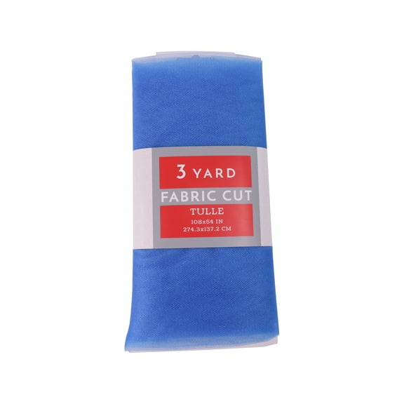 3 Yard Cut Sparkle Tulle Fabric, Teal, 54" Wide for Apparel & Crafting, by Fuzhou