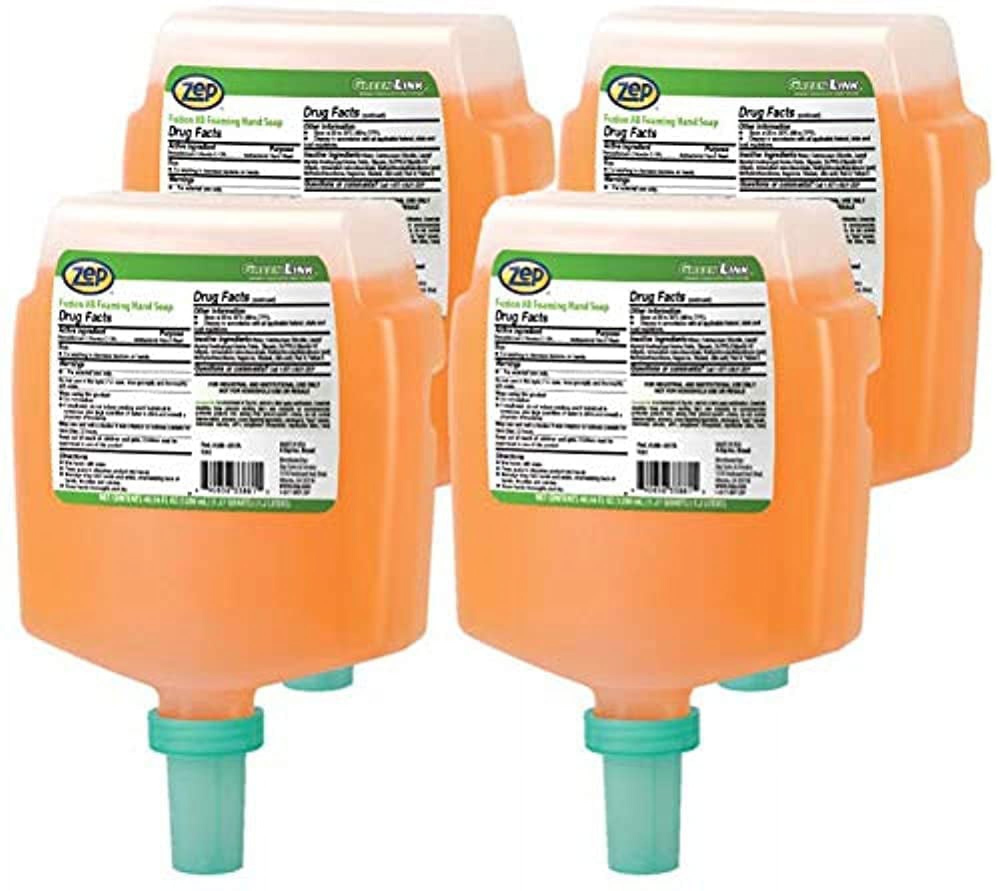 Fuzion AntiBacterial Foaming Hand Soap Refill 338816 (Case Of 4