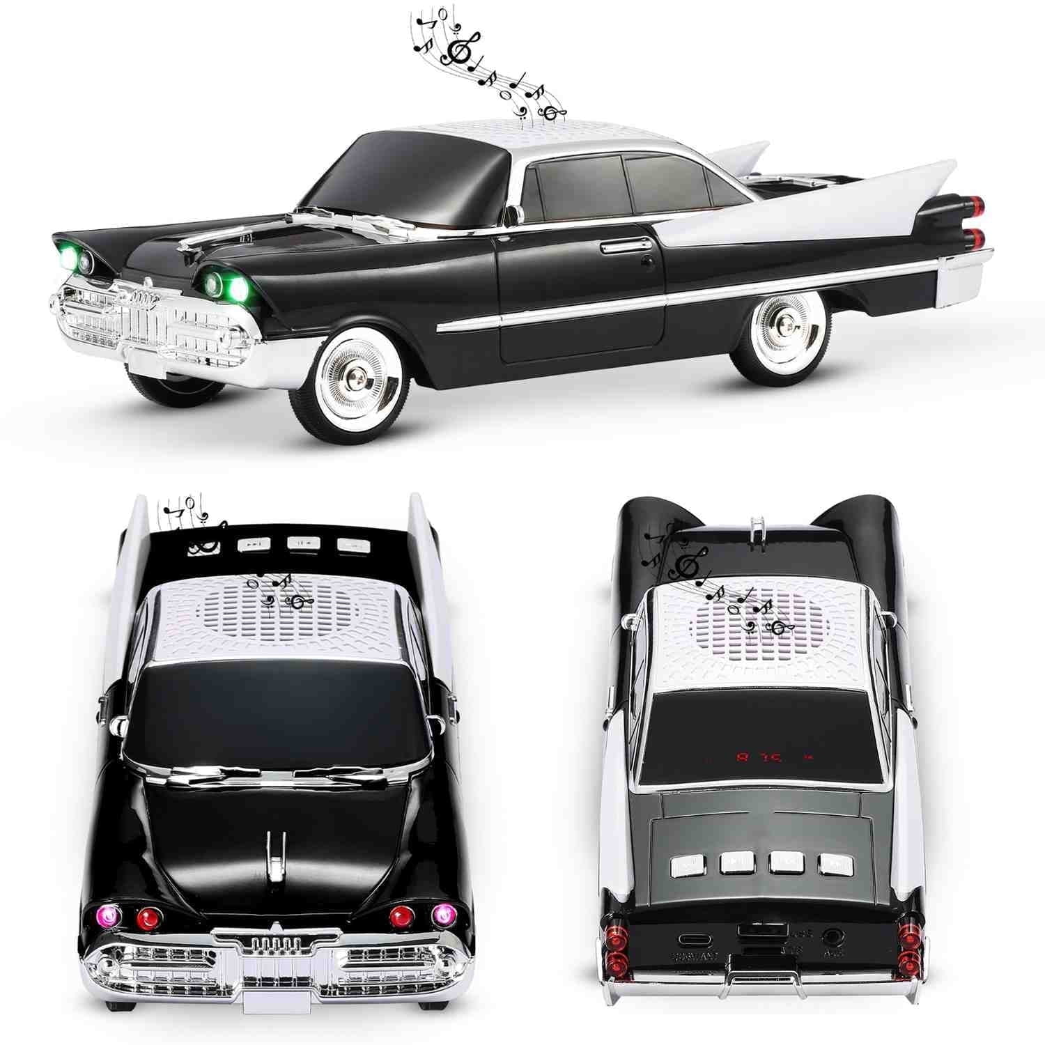 Fuzix WS- 1965 Car Bluetooth Portable Speaker with LED AUX USB FM Rechargeable