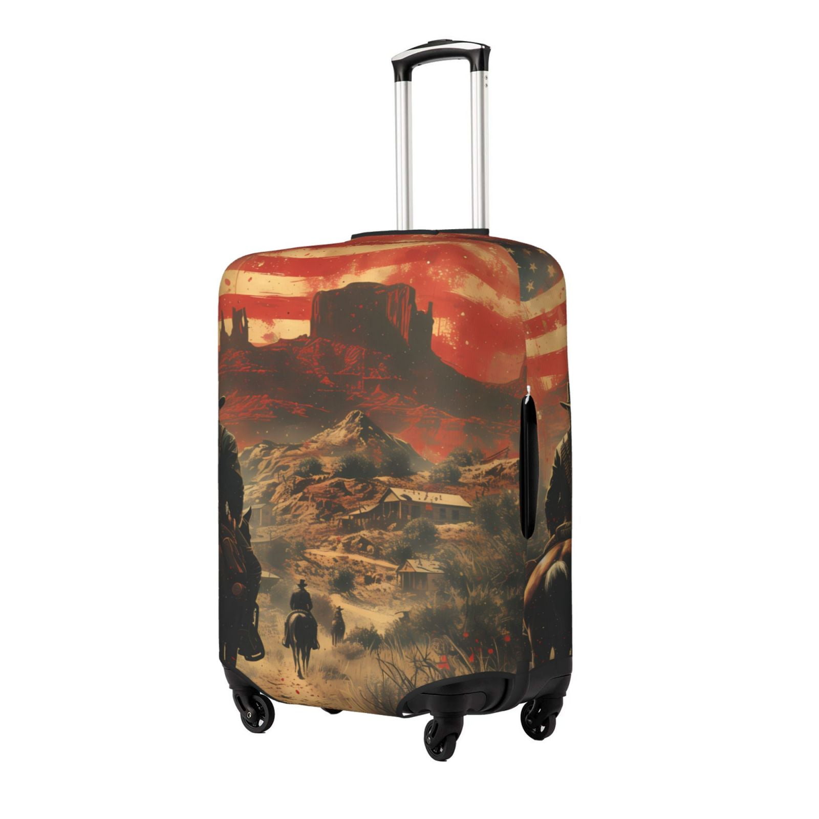 Patriot Usa Print Pattern Luggage Cover Protector