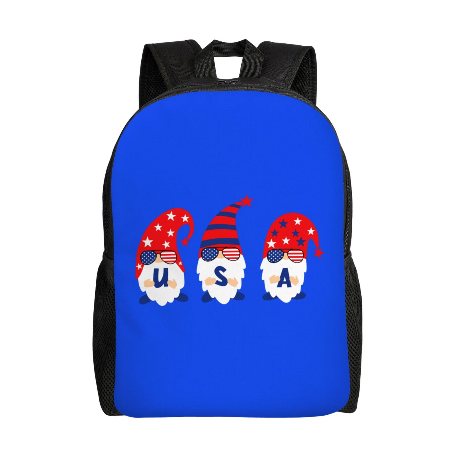 Fuzoiu 4th of July Gnomes Print Laptop Backpack,Work Business Backpacks ...