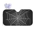 thumbnail image 1 of Fuzoiu A Web With A Spider Print Car Windshield Sun Shade,Block Uv Rays Sunshade,Foldable Front Window Sun Visor Protector for Car,SUV,Truck-Keep Vehicle Cool-A Web With A Spider, 1 of 8