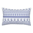 thumbnail image 1 of Fuzoiu Abstract Gondola Snowflake Print Fuzzy Pillowcases, Super Soft Pillow Case Cover with Zipper for Bedroom, Sofa, Couch,Cozy Pillow Shams for All Seasons-14"x20", 1 of 6