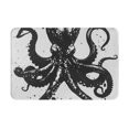 thumbnail image 1 of Fuzoiu Abstract Ink Octopus Print Door Mat Outdoor Indoor Welcome Mats, Front Doormat,Flannel Non Slip Durable Entrance Rugs for Front Door, Inside Outside Entry, Porch, Resist Dirt,16x24in, 1 of 7