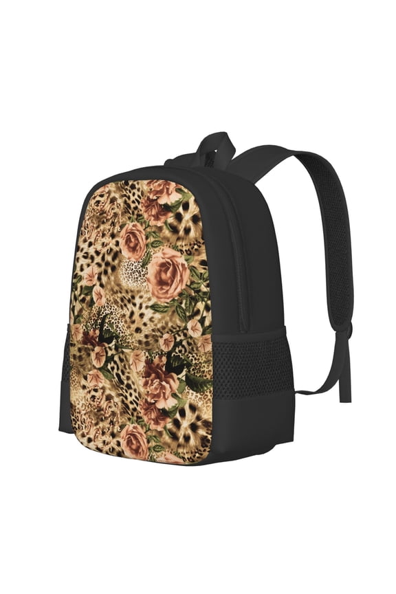 Animal Leopard Print Large Capacity Backpack,Travel Backpack,Laptop Bag,College School Rucksack Bag,for School, Travel & Outdoor Activities