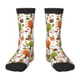 thumbnail image 1 of Fuzoiu Animals Forest Print Kids Socks For Boys Girls,Grip Crew Socks with Non Slip,Lightweight Stretch Crew Socks,Toddlers Crew Boot Socks, 1 of 5