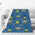 thumbnail image 1 of Fuzoiu Animals1 Print Ultra-Soft Micro Fleece Blanket,All Seasons Flannel Throw, Lightweight Blanket for Bed, Sofa, Couch, Movie Night, Camping, and Travel-40"x30", 1 of 7