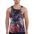 thumbnail image 1 of Fuzoiu Astronaut In Cosmic Garden Print Men's Workout Tank Tops,Sleeveless Gym Shirt Quick Dry,Fitness Bodybuilding T-Shirt,Muscle Athletic Workout Tee-3X-Large, 1 of 7