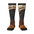 thumbnail image 1 of Fuzoiu Astronaut Exploring Mars Print Adult Stockings,Crew Socks,Unisex Fashion Socks, Casual Sports Socks,Comfortable Crew Socks for Everyday Wear and Sports, 1 of 6