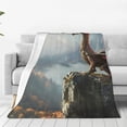 thumbnail image 1 of Fuzoiu Autumn Dragon Mountain View Print Ultra-Soft Micro Fleece Blanket,All Seasons Flannel Throw, Lightweight Blanket for Bed, Sofa, Couch, Movie Night, Camping, and Travel-60"x50", 1 of 7