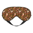 thumbnail image 1 of Fuzoiu Autumn Thanksgiving Print Sleep Masks,Eye Masks with Adjustable Strap for Sleeping,Night Eye Shade for Women Men,Eye Cover for Full Night's Sleep, Travel and Nap, 1 of 7