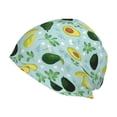 thumbnail image 1 of Fuzoiu Avocado Flowers And Leaves Print Winter Beanie Hat for Men & Women,Warm Knit Cap,Women Windproof Watch Hat,Knit Warm Unisex Beanie, 1 of 7