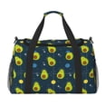 thumbnail image 1 of Fuzoiu Avocado in Space Print Travel Duffle Bag,Carry On Tote Bags,Duffel Bag,Sport Gym Bag, Hospital Bag for Labor and Delivery, Overnight Bag,Luggage Bag, 1 of 7
