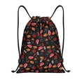 thumbnail image 1 of Fuzoiu BBQ Print Drawstring Backpack for Gym, Travel, Yoga,Sports Sackpack String Bag for Women Men-Small, 1 of 6