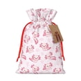 thumbnail image 1 of Fuzoiu Baby Salamander Print Christmas Gift Bag,Burlap Gift Bag with Drawstring Closure & Hang Tag,Perfect for Holidays, Birthdays, and Special Occasions-Medium, 1 of 4