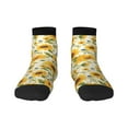 thumbnail image 1 of Fuzoiu Beautiful Countryside Sunflower Print Adult Socks, Crew Moisture-wicking Socks, Unisex Cushion Crew Socks,Casual Sports Ankle Socks, 1 of 7