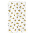 thumbnail image 1 of Fuzoiu Bee Print Bathroom Hand Towel,Premium Microfiber Towel 27.5x16in,Soft Towel for Home Hotel Gym Laundry Room Bathroom, 1 of 6