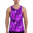 thumbnail image 1 of Fuzoiu Berry Raspberry Print Men's Workout Tank Tops,Sleeveless Gym Shirt Quick Dry,Fitness Bodybuilding T-Shirt,Muscle Athletic Workout Tee-XX-Large, 1 of 1