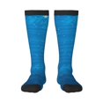 thumbnail image 1 of Fuzoiu Blue Christmas Print Adult Stockings,Crew Socks,Unisex Fashion Socks, Casual Sports Socks,Comfortable Crew Socks for Everyday Wear and Sports, 1 of 6