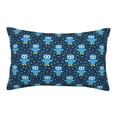 thumbnail image 1 of Fuzoiu Blue Owl Print Fuzzy Pillowcases, Super Soft Pillow Case Cover with Zipper for Bedroom, Sofa, Couch,Cozy Pillow Shams for All Seasons-20"x30", 1 of 6