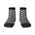 thumbnail image 1 of Fuzoiu Bowling Pins Print Adult Socks, Crew Moisture-wicking Socks, Unisex Cushion Crew Socks,Casual Sports Ankle Socks, 1 of 7