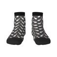 thumbnail image 1 of Fuzoiu Bowling Pins Print Adult Socks, Crew Moisture-wicking Socks, Unisex Cushion Crew Socks,Casual Sports Ankle Socks, 1 of 7