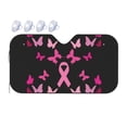 thumbnail image 1 of Fuzoiu Breast Cancer Print Car Windshield Sunshade,Foldable Reflective Sun Visor,Windshield Sun Shade,UV Rays Sun Visor Shade,Auto Front Sun Shield Shade-Medium, 1 of 8