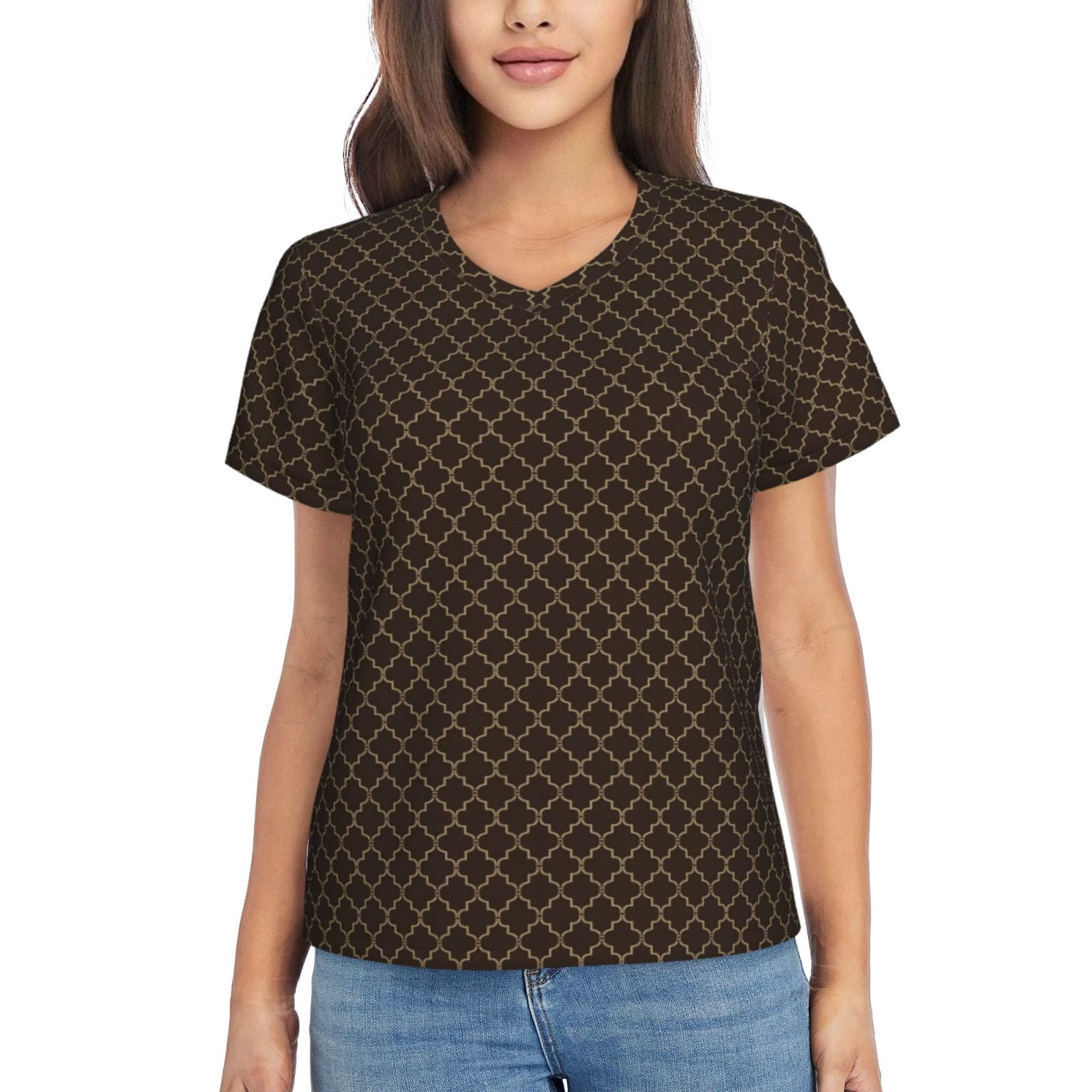 Nautica Short Sleeve V-Neck T-Shirt, Solid Cotton Blend Tee With Tagless Interior Camiseta Para