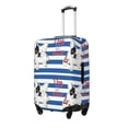 thumbnail image 1 of Fuzoiu Bulldog Friend Print Suitcase Cover,Washable Luggage Covers for Suitcase,Elastic Luggage Protector Cover,Scratch Resistant Travel Suitcase Covers-Small, 1 of 7