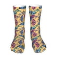 thumbnail image 1 of Fuzoiu Butterfly 3 Print Crew Socks,Casual Athletic Gym LightWeight Thin Socks,Casual Crew Socks for Men Woman,Calf Length Crew Socks, 1 of 7