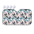 thumbnail image 1 of Fuzoiu Butterfly Print Car Windshield Sunshade,Foldable Reflective Sun Visor,Windshield Sun Shade,UV Rays Sun Visor Shade,Auto Front Sun Shield Shade-Medium, 1 of 8