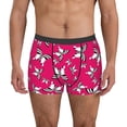 thumbnail image 1 of Fuzoiu Butterfly Print Men's Ultra Breathable Underwear,No Riding Up Boxer Briefs with ComfortFlexible Waistband-X-Large, 1 of 5