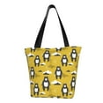 thumbnail image 1 of Fuzoiu Cartoon Bear Yellow Print Large Capacity Shoulder Bag for Women,Large Capacity Office Purse,Laptop Tote Bag,Casual Everyday Tote for Work Beach Travel and Shopping Grocery, 1 of 6