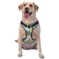 thumbnail image 1 of Fuzoiu Cartoon Car Racing Print Reflective Dog Harness,Adjustable, Breathable Pet Vest,Dog Harness No Pull,No Choke Pet Vest for Small, Medium, and Large Dogs-Large, 1 of 6