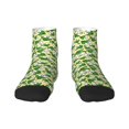thumbnail image 1 of Fuzoiu Cartoon Frogs Print Adult Socks, Crew Moisture-wicking Socks, Unisex Cushion Crew Socks,Casual Sports Ankle Socks, 1 of 7