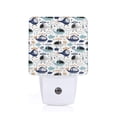 thumbnail image 1 of Fuzoiu Cartoon Helicopters Print Dusk to Dawn LED Night Light with Light Sensor, Energy-Efficient Touch-Safe Night Lamp for Home, Office, and Kids' Rooms-EU, 1 of 7