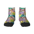 thumbnail image 1 of Fuzoiu Cartoon Marine Animals Print Adult Socks, Crew Moisture-wicking Socks, Unisex Cushion Crew Socks,Casual Sports Ankle Socks, 1 of 7