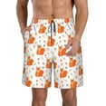 thumbnail image 1 of Fuzoiu Cartoon Squirrel Print Men's Beach Shorts,Men's Swim Trunks,Quick Dry Board Shorts with Pockets,Men's Bathing Suits for Surfing, Running, and Casual Wear-Large, 1 of 6