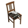 thumbnail image 1 of Fuzoiu Casino And Sports Print Square Cushion Cover,Couch Cushion Covers, Stretch Seat Slipcover for Dining Chairs, Banquets, and Home Decor-Four Pieces, 1 of 7