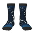 thumbnail image 1 of Fuzoiu Cat Sketch Print Kids Socks For Boys Girls,Grip Crew Socks with Non Slip,Lightweight Stretch Crew Socks,Toddlers Crew Boot Socks, 1 of 5