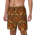 thumbnail image 1 of Fuzoiu Chicken And Rooster Print Men's Swim Shorts,Quick-Dry Double-Layer Swim Trunks,Board Trunks,Beach Shorts Swimwear Bathing Suits-Large, 1 of 6