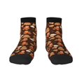 thumbnail image 1 of Fuzoiu Christmas Gingerbread Cookies Print Adult Socks, Crew Moisture-wicking Socks, Unisex Cushion Crew Socks,Casual Sports Ankle Socks, 1 of 7