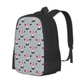 thumbnail image 1 of Fuzoiu Christmas Gnome 1 Print Large Capacity Backpack,Travel Backpack,Laptop Bag,College School Rucksack Bag,for School, Travel & Outdoor Activities, 1 of 6
