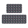 thumbnail image 1 of Fuzoiu Christmas Party Print Kitchen Floor Mat 2 Sets,Kitchen Rugs and Mats,,Non Skid Waterproof Kitchen Floor Mat for Kitchen,Home Office,Sink,Laundry, 1 of 6