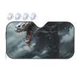 thumbnail image 1 of Fuzoiu Cloud White Dragon Print Car Windshield Sunshade,Foldable Reflective Sun Visor,Windshield Sun Shade,UV Rays Sun Visor Shade,Auto Front Sun Shield Shade-Medium, 1 of 8