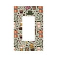thumbnail image 1 of Fuzoiu Coffee pots cup Print Single Duplex Outlet Cover Plate, Light Switch Cover, for Receptacle Light Switch, Switch Cover Decorative Wallplate-Style U, 1 of 5